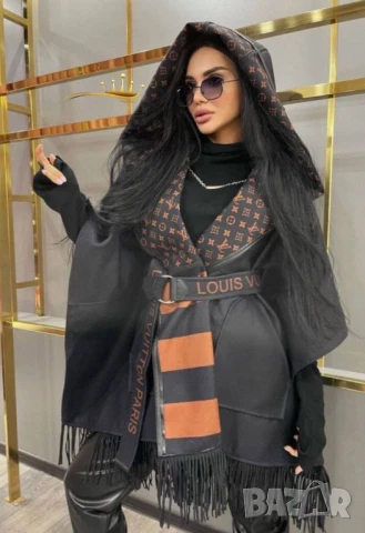 пончо louis vuitton