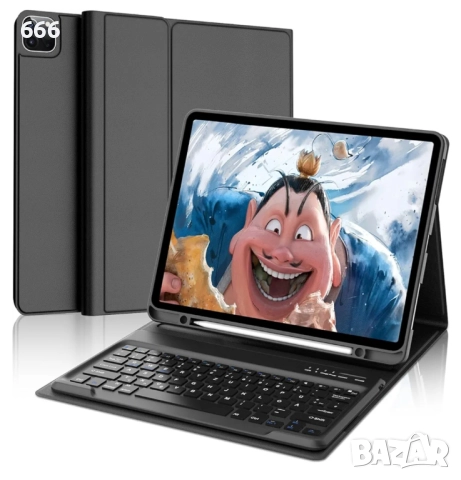 Калъф за таблет + клавиатура iPad Pro 12.9 (6/5/4/3 поколение