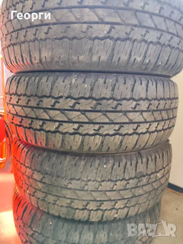 4бр.летни гуми 265/65/17 Bridgestone, снимка 8 - Гуми и джанти - 49606030