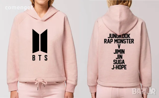 НОВО! Суичъри BTS Hoodie / BANGTAN K-POP / БТС - УНИСЕКС! 4 цвята., снимка 11 - Суичъри - 27008324