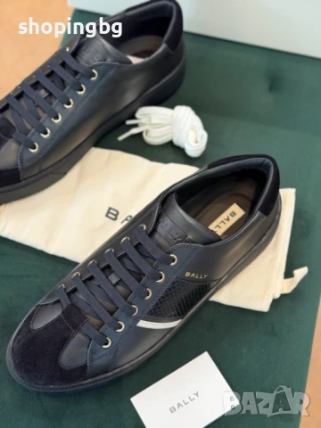 Луксозни мъжки сникърси BALLY с кожа питон  575 лв., снимка 7 - Спортно елегантни обувки - 51072142