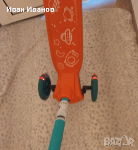 Детска тротинетка със светещи гуми, снимка 8 - Скутери и тротинетки - 51948858