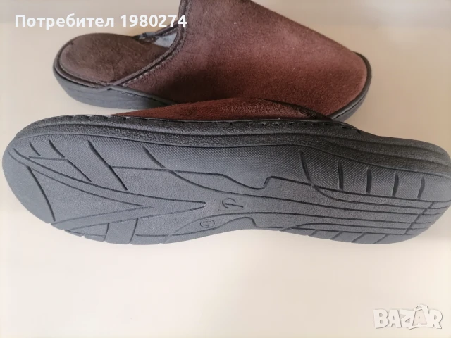 Български мъжки домашни чехли, снимка 2 - Мъжки чехли - 50657616
