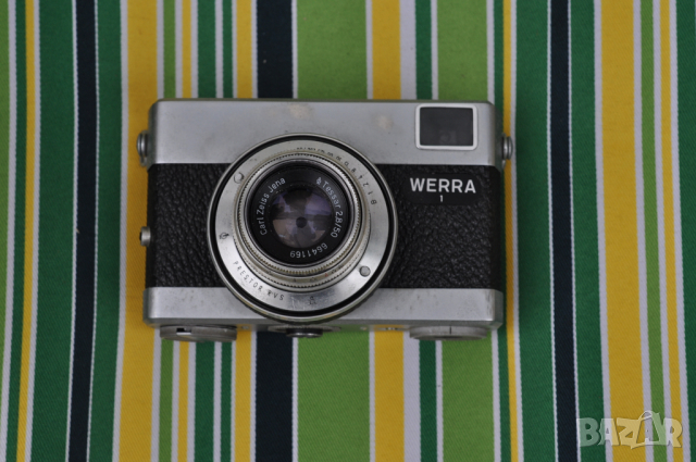 Фотоапарат Werra 1 с обектив Carl Zeiss Jena Tessar 2.8/50, снимка 1 - Фотоапарати - 45045856