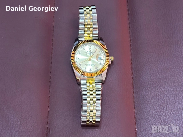 Нов Часовник Rolex Datejust Perpetual Two Tone 36mm, снимка 4 - Мъжки - 53925703