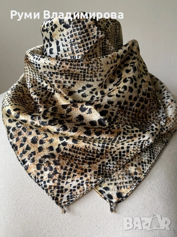 Малък шал/ фишу , снимка 7 - Шалове - 47516430