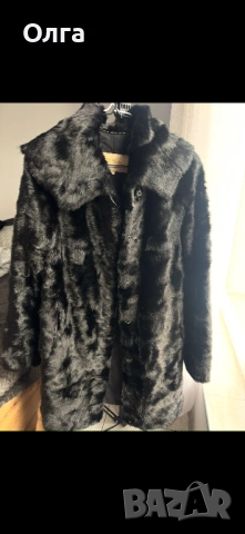 естествено палто от норка, снимка 3 - Палта, манта - 53654074