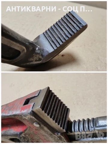 Стар Соц Английски Тръбен Ключ. , снимка 10 - Антикварни и старинни предмети - 50823435