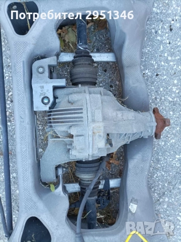 Оборудван заден мост Porsche Panamera GTS Facelift, снимка 3 - Части - 51752685