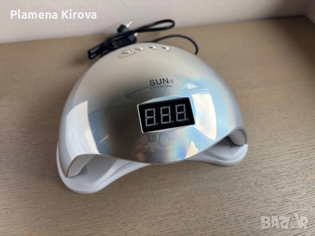 UV/LED лампа SUN5, снимка 2 - Педикюр и маникюр - 54280591