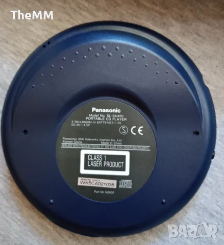 Panasonic Portable CD Player, снимка 3 - Други - 47020069