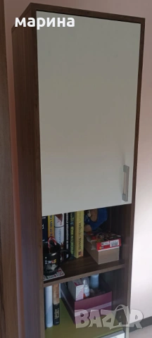 Висок шкаф и нощно шкафче, снимка 2 - Шкафове - 52293530