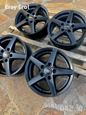 15 джанти 5х112 Audi А3 А4 A6 100 200 5х112 Ауди А3 А4 А6 Оригинал, снимка 4 - Гуми и джанти - 51372600