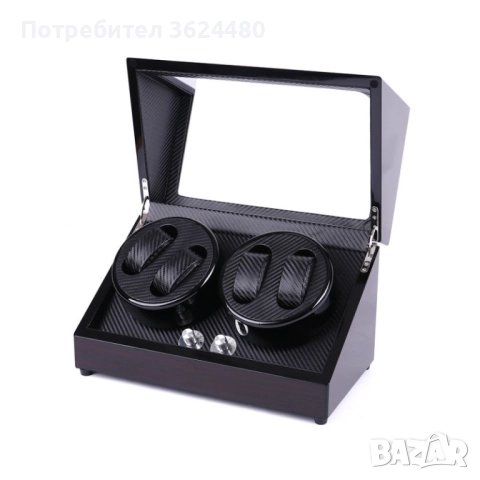 Уникална кутия за навиване на 4 автоматични часовника едновременно 2176