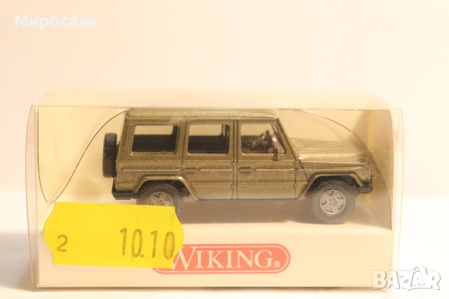 WIKING H0 1/87 MERCEDES BENZ G ДЖИП МОДЕЛ КОЛИЧКА, снимка 2 - Колекции - 53432043