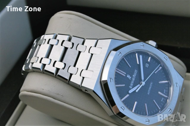 Audemars Piguet Royal Oak 41mm Steel Black Dial Automatic Различни Варианти, снимка 4 - Мъжки - 54045294
