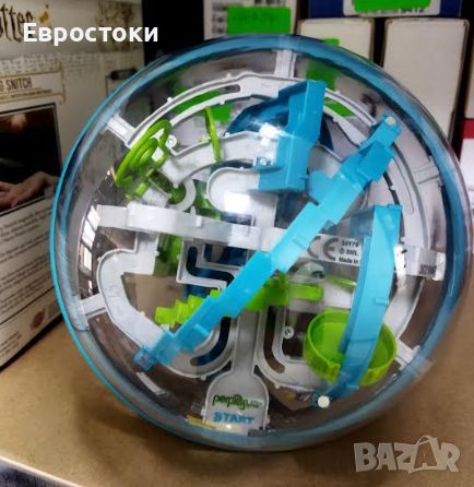 Игра Spin Master Perplexus Rook, сфера с 3D лабиринт с 70 препятствия, снимка 6 - Образователни игри - 46144713