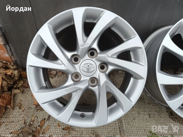 ОРИГИНАЛНИ джанти 16 '' цола 5x114,3 TOYOTA AURIS / Тойота 60,1 ET45, снимка 7 - Гуми и джанти - 52859419