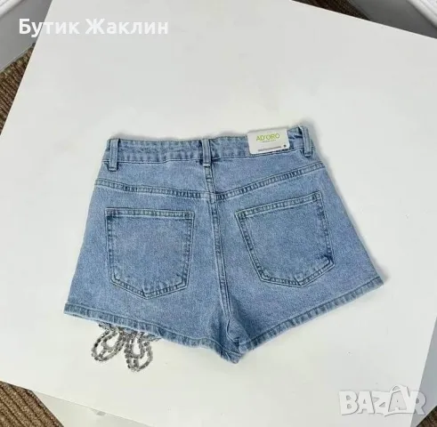 Къси деним панталони, снимка 2 - Къси панталони и бермуди - 47147648