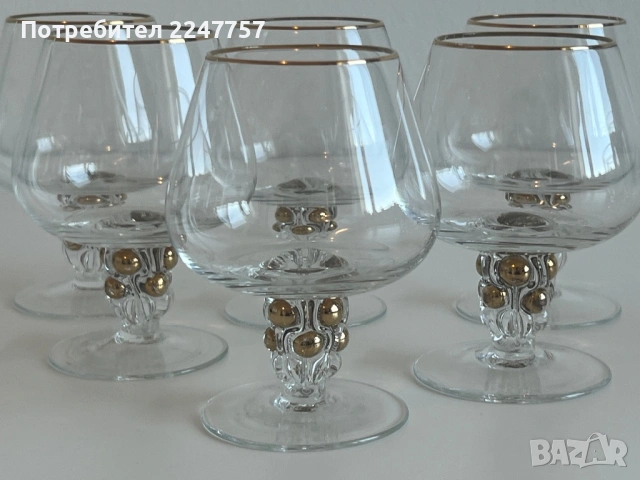 Луксозни кристални чаши , снимка 11 - Антикварни и старинни предмети - 54109771