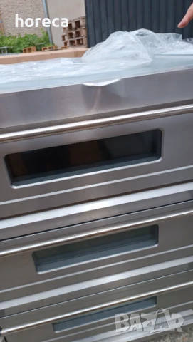 Професионална Пекарна - 3 нива, 2 тави 40Х60см с транспортен дефект, снимка 3 - Обзавеждане на кухня - 51272922