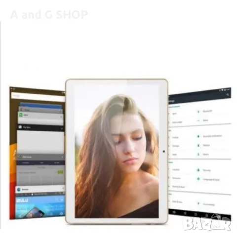 10 инчов таблет с HD качество и двойна карта SIM + Калъф. Марка: Onfineshop; Операционна система: An, снимка 6 - Таблети - 49435914