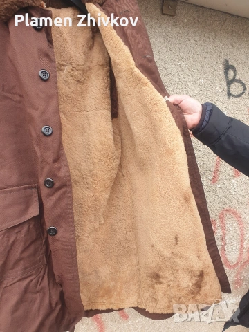 нова мъжка шуба / кафява / , снимка 7 - Якета - 53094582