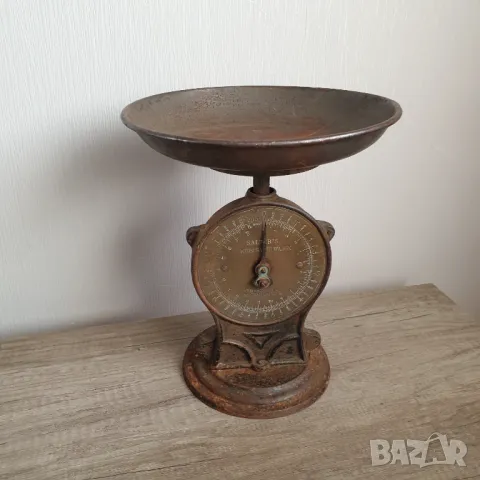 Ретро везна Salters, снимка 7 - Антикварни и старинни предмети - 49776021
