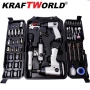 ПРОМО ПАКЕТ Пневматични инструменти 72ч + Компресор за въздух 25л. KraftWorld, снимка 4