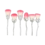 Шест броя четки за грим с форма на роза HZS44, снимка 7