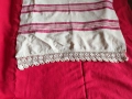 продвам старинна битова кърпа с дантела, снимка 2