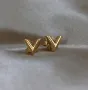 Louis Vuitton оригинални обеци, снимка 3