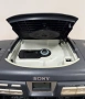 🔈Двукасетъчен радиокасетофон с компакт диск Sony CFD-222 - Boombox🔈, снимка 3