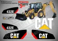 CAT Caterpillar 262C стикери надписи, снимка 14