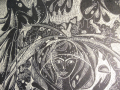 Кр. ЗАГОРОВА - ПОЕЗИЯ Оригинална ГРАФИКА 1989г. ТУШ Рисувана на Ръка с Перо ПОДПИСАНА !, снимка 9