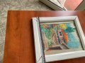 КАРТИНА-СУХ ПАСТЕЛ ПОДПИС, снимка 5