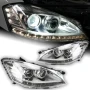 LED Фарове за Mercedes W221 S-class Facelift, LED Диодни фарове за Мерцедес, снимка 3