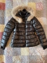 Зимно яке с яка от естествен косъм ., снимка 1