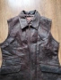 harkila leather vest - дамски кожен елек ЕСТЕСТВЕНА КОЖА 42/Л, снимка 11