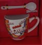 Чаша за кафе с лъжичка Skittles , снимка 1