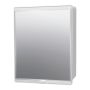 Бял шкаф за баня с огледало, снимка 4