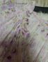 ИЗКЛЮЧИТЕЛНО КРАСИВА рокля на лилави маргаритки с къдрички и коланче в бохо стил , снимка 4