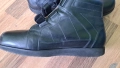 Кожени високи обувки с три велкро лепенки за широк крак,нови 48 номер, снимка 10