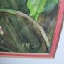 Винтидж авторска картина с темперни бои от Австрия , снимка 4