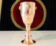 Царски меден бокал,медна чаша за вино. , снимка 1 - Антикварни и старинни предмети - 45511912