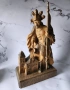 Масивна дървена статуя , снимка 3