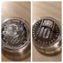 Монета 100 г от основаването на Българския олимпийски комитет
