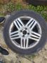 Продавам комплект летни гуми със джанти 16 цола за Рено Меган 2005г, снимка 1 - Гуми и джанти - 45628845