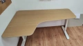 Регулируемо ъглово офис бюро IKEA BEKANT, снимка 1