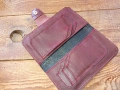 Ръчно изработен дамски кожен портфейл , снимка 3